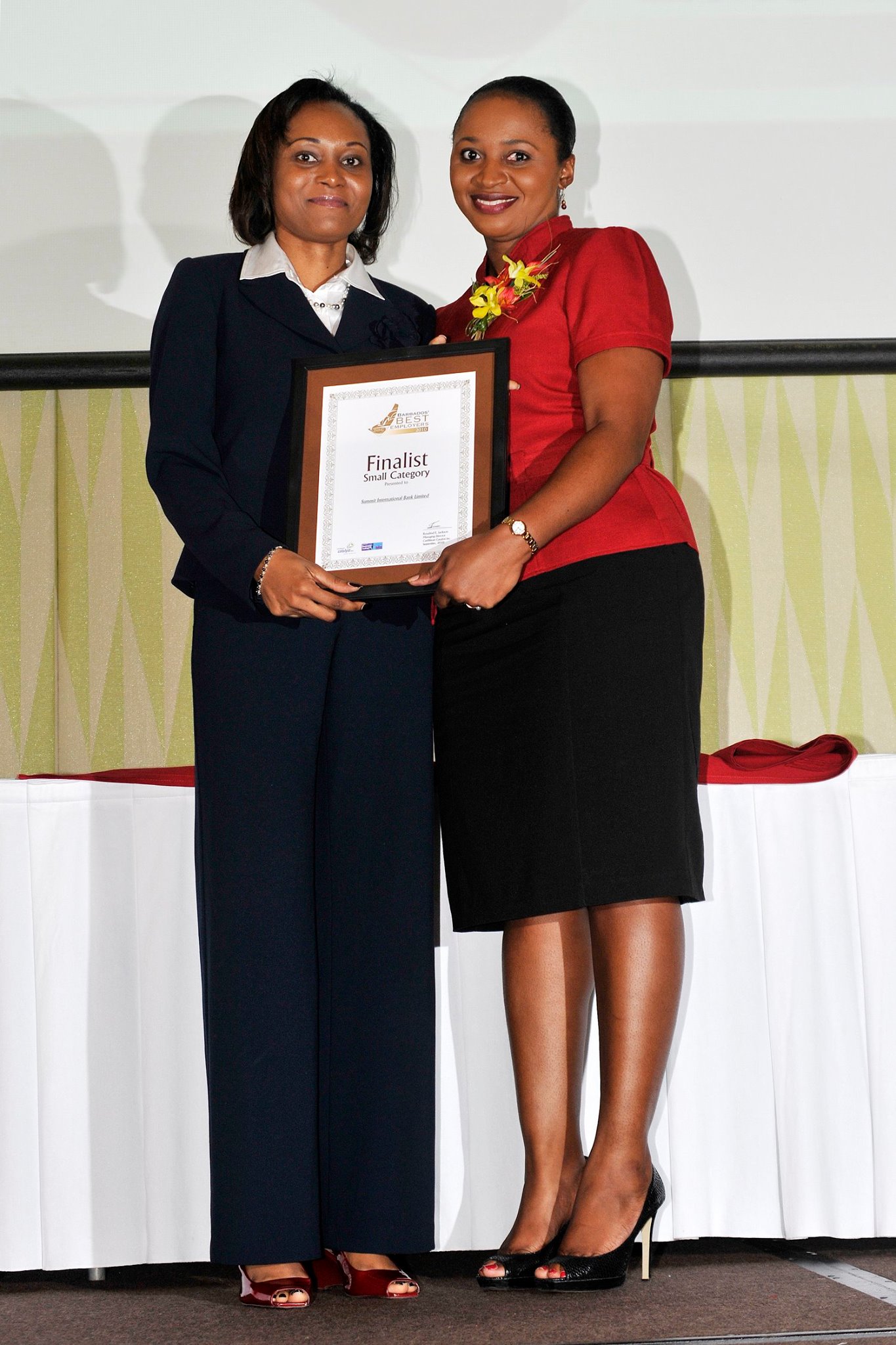 Finalists in the Small Business Category 2010 - Caribbean Money Market Brokers