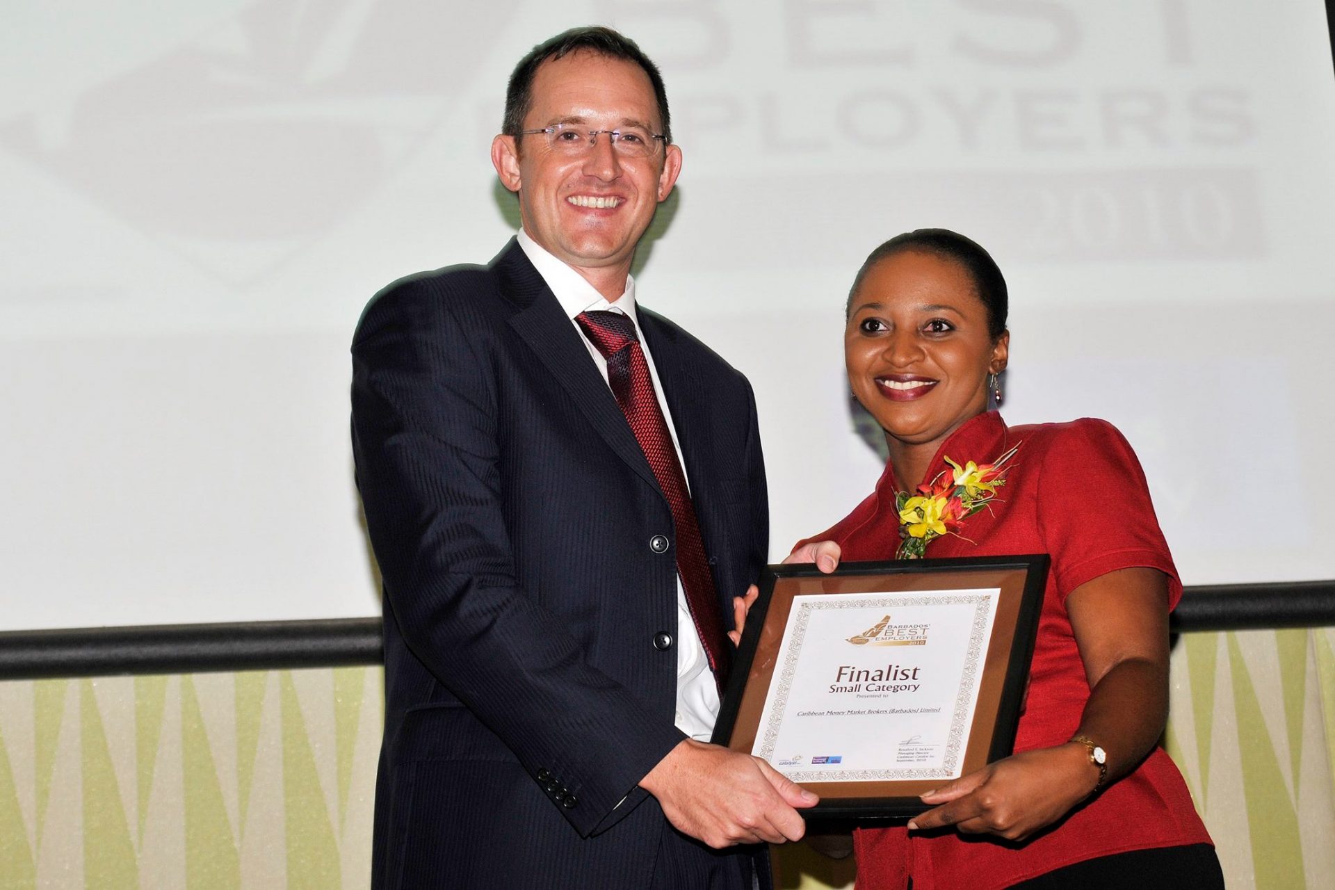Finalist in the Small Business Category 2010 - Summit International Bank
