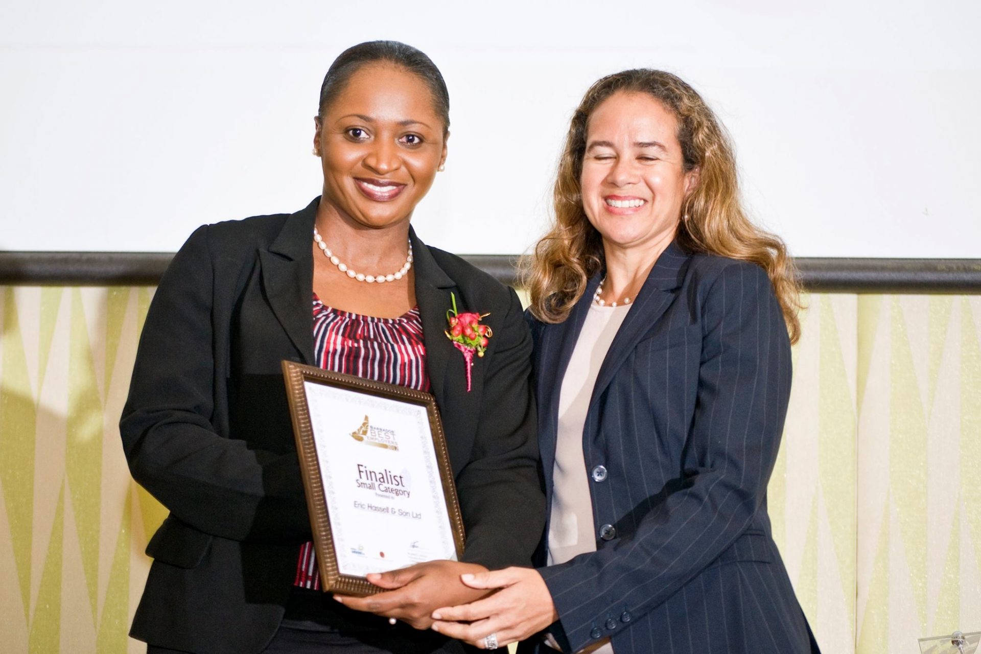Finalists in the Small Business Category 2012 - Eric Hassel & Son Ltd.