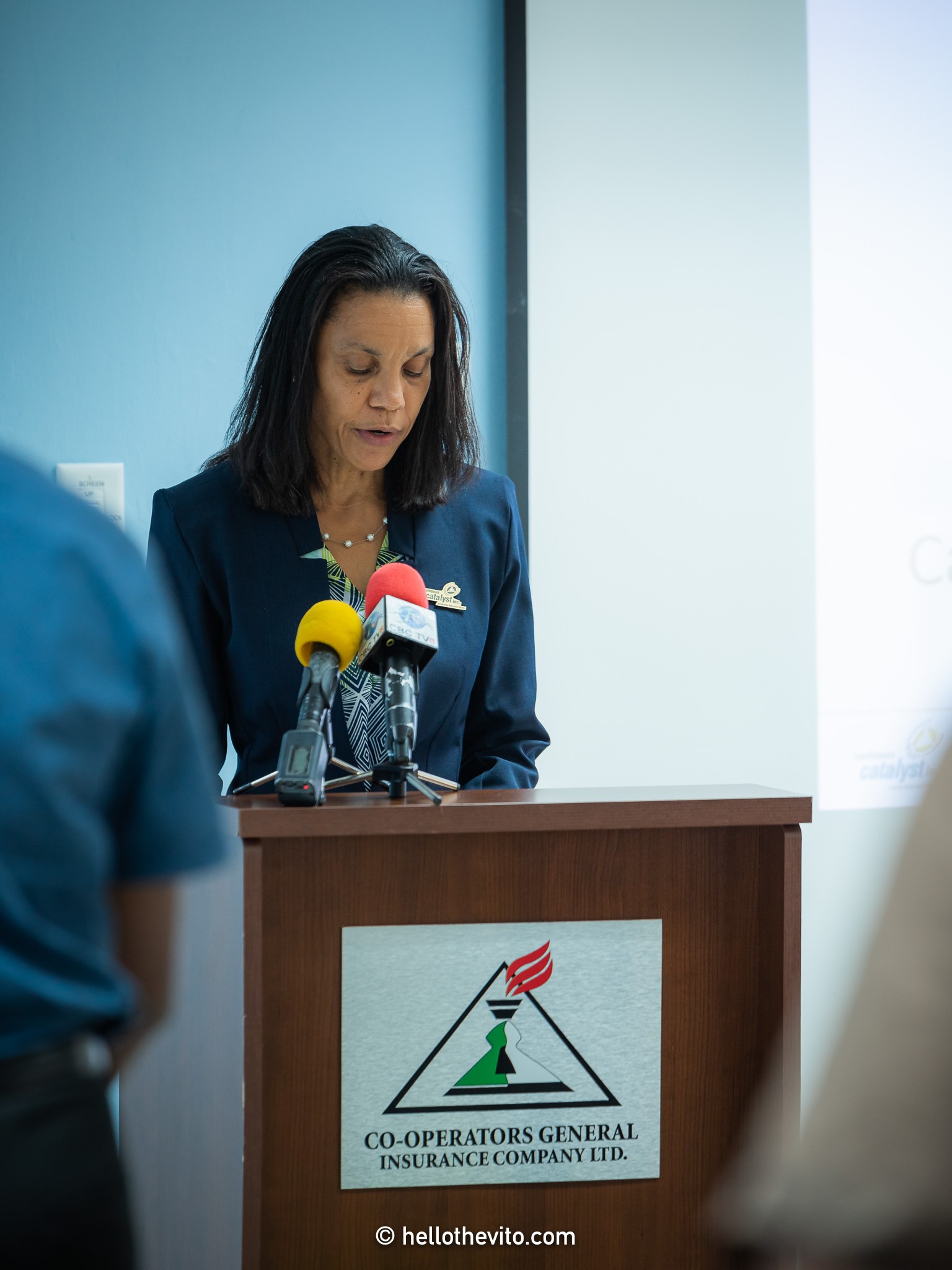 Laura Husbands, Director, blessed the proceedings