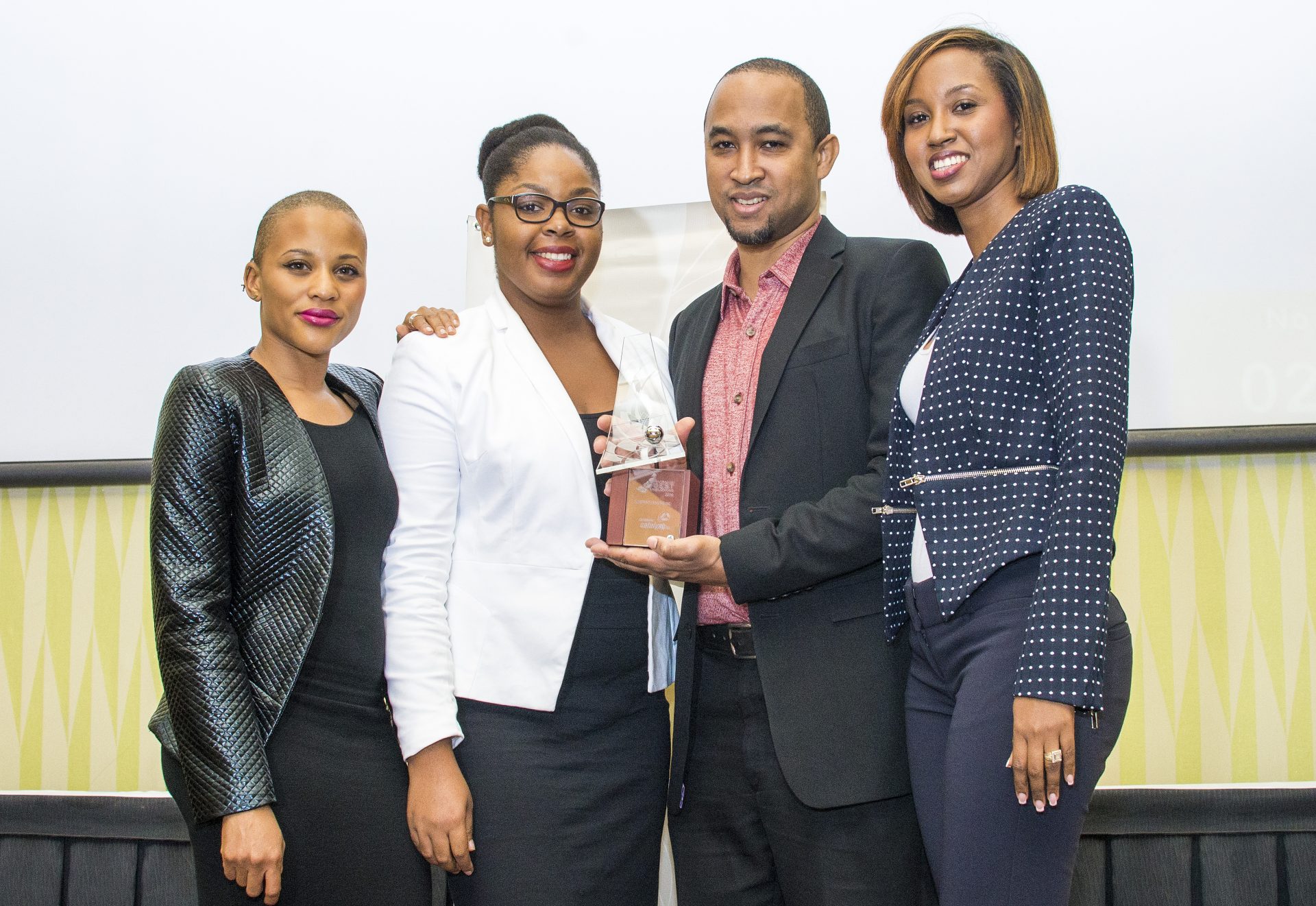 Team at Blueprint Creative Inc. (winners in the Small Category)